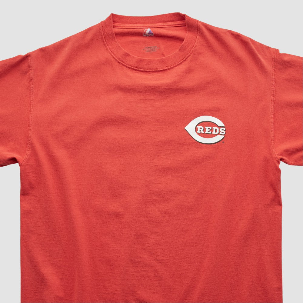 Cincinnati Reds Majestic 2000s T-shirt - Red - Vintage T-shirts