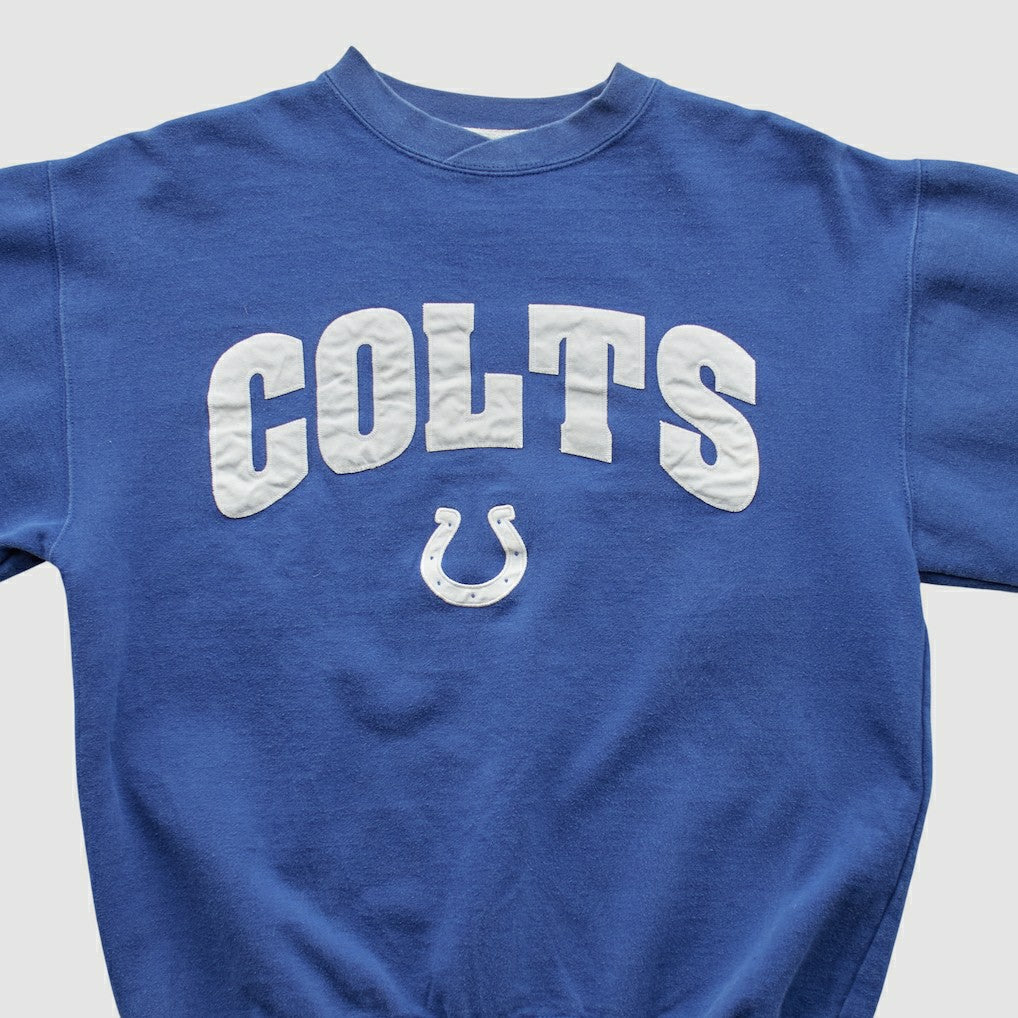 Indianapolis Colts Champion 2000s Pullover Sweatshirt - Blue Pullover