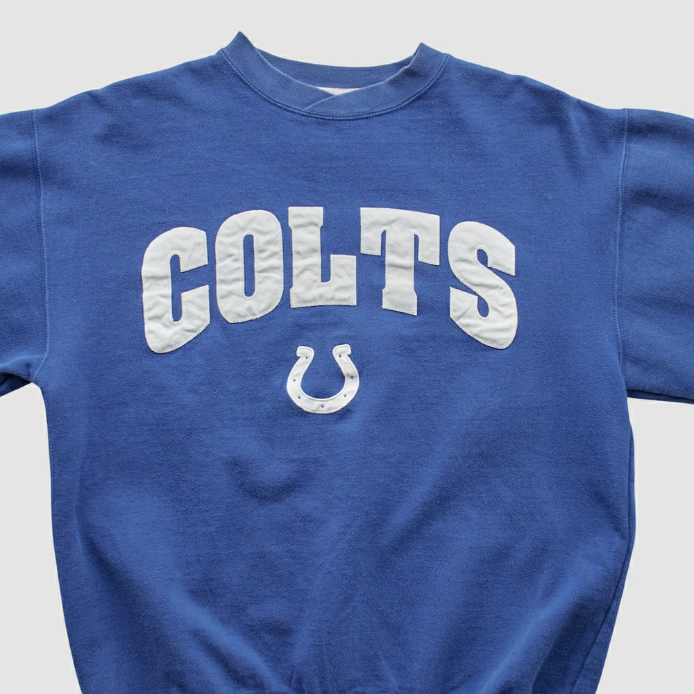 Indianapolis Colts Champion 2000s Pullover Sweatshirt - Blue Pullover