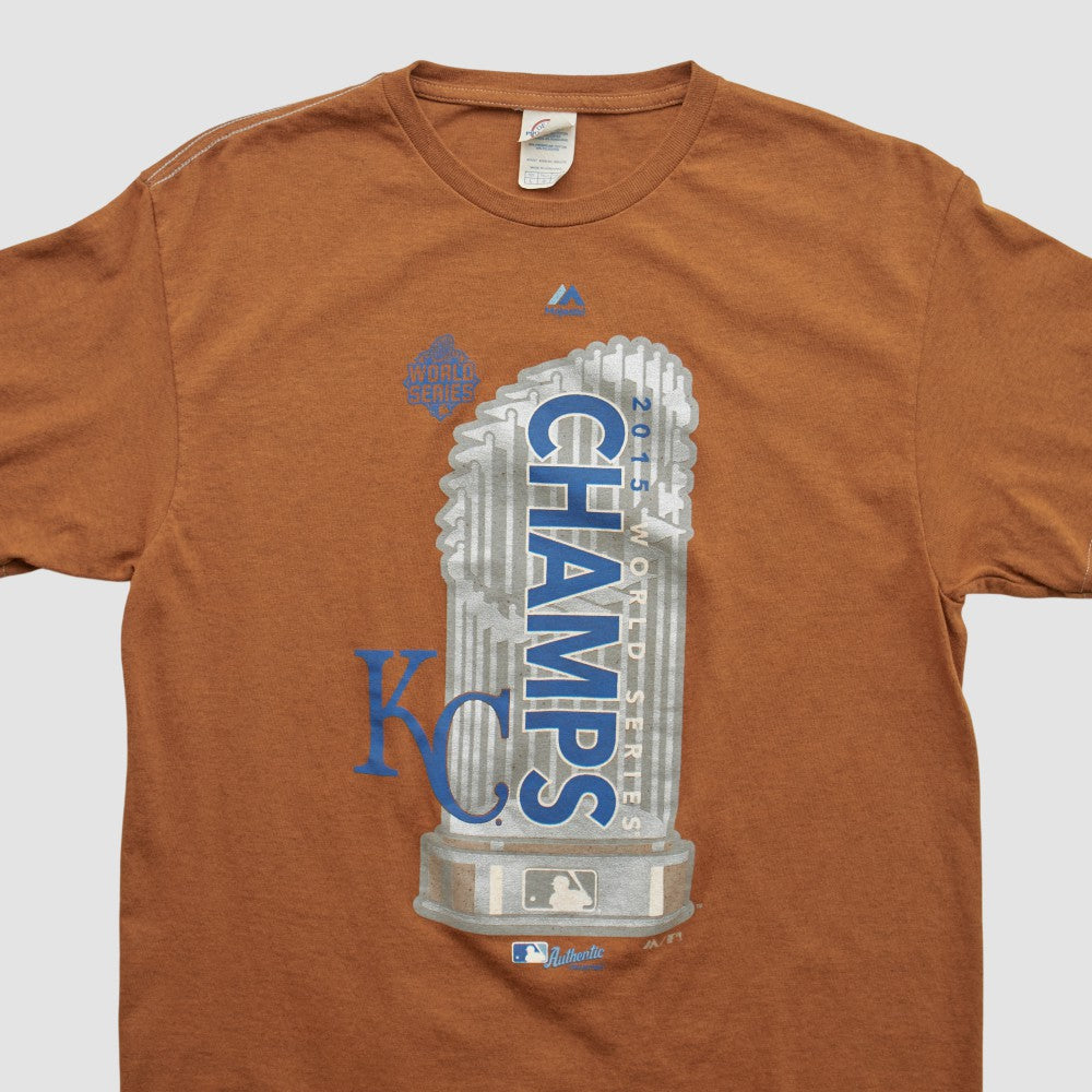World Series Delta 2015 T-shirt - Clay - Vintage T-shirts