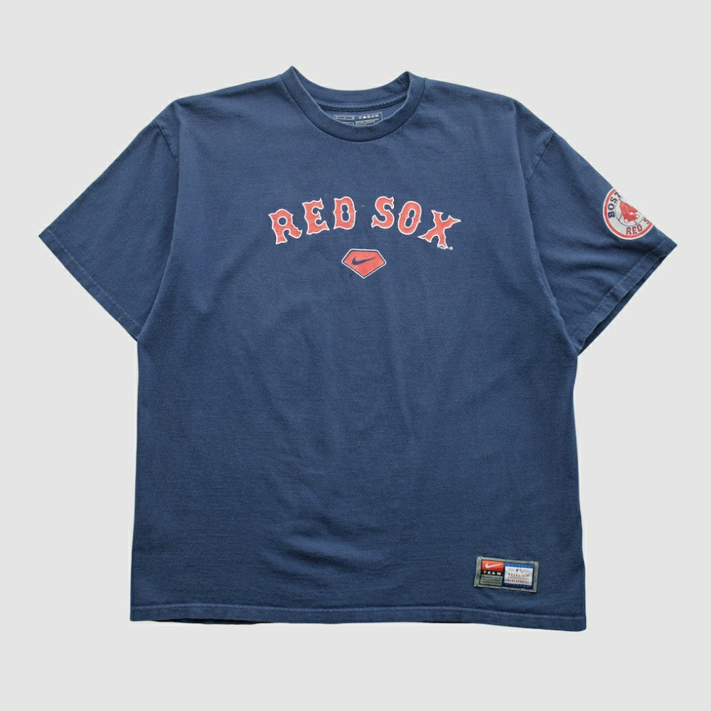 Boston Red Sox Nike 2000s T-shirt - Navy - Vintage T-shirts