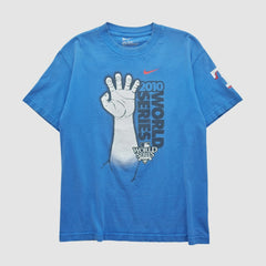 World Series Nike 2010 T-shirt - Blue - Vintage T-shirts