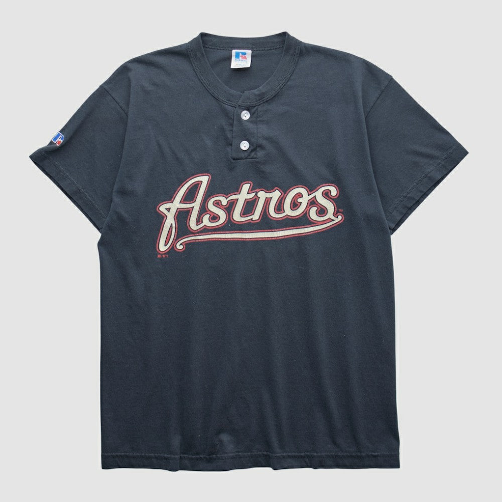 Houston Astros Russell 2000s T-shirt - Black - Yth XVintage T-shirts