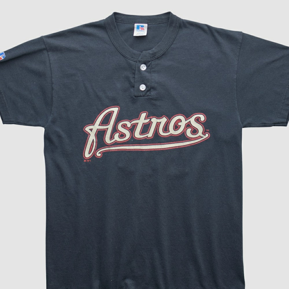 Houston Astros Russell 2000s T-shirt - Black - Yth XVintage T-shirts