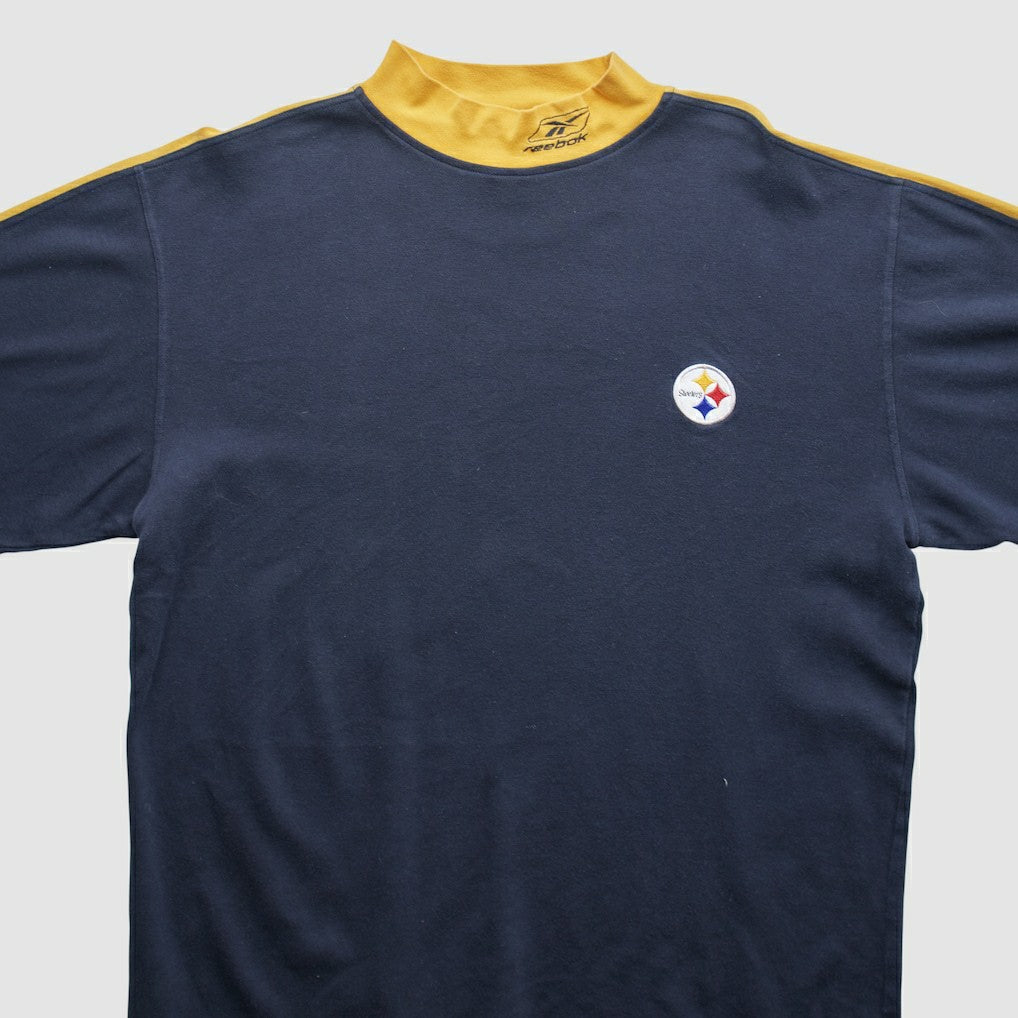Pittsburgh Steelers Reebok 2000s Long Sleeve T-shirt - Black T-shirts