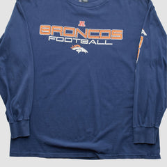 Denver Broncos NFL 2010s Long Sleeve T-shirt - Navy T-shirts