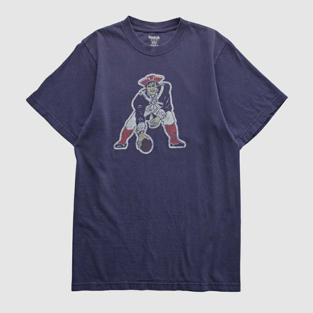New England Patriots Reebok 2000s T-shirt - Navy T-shirts