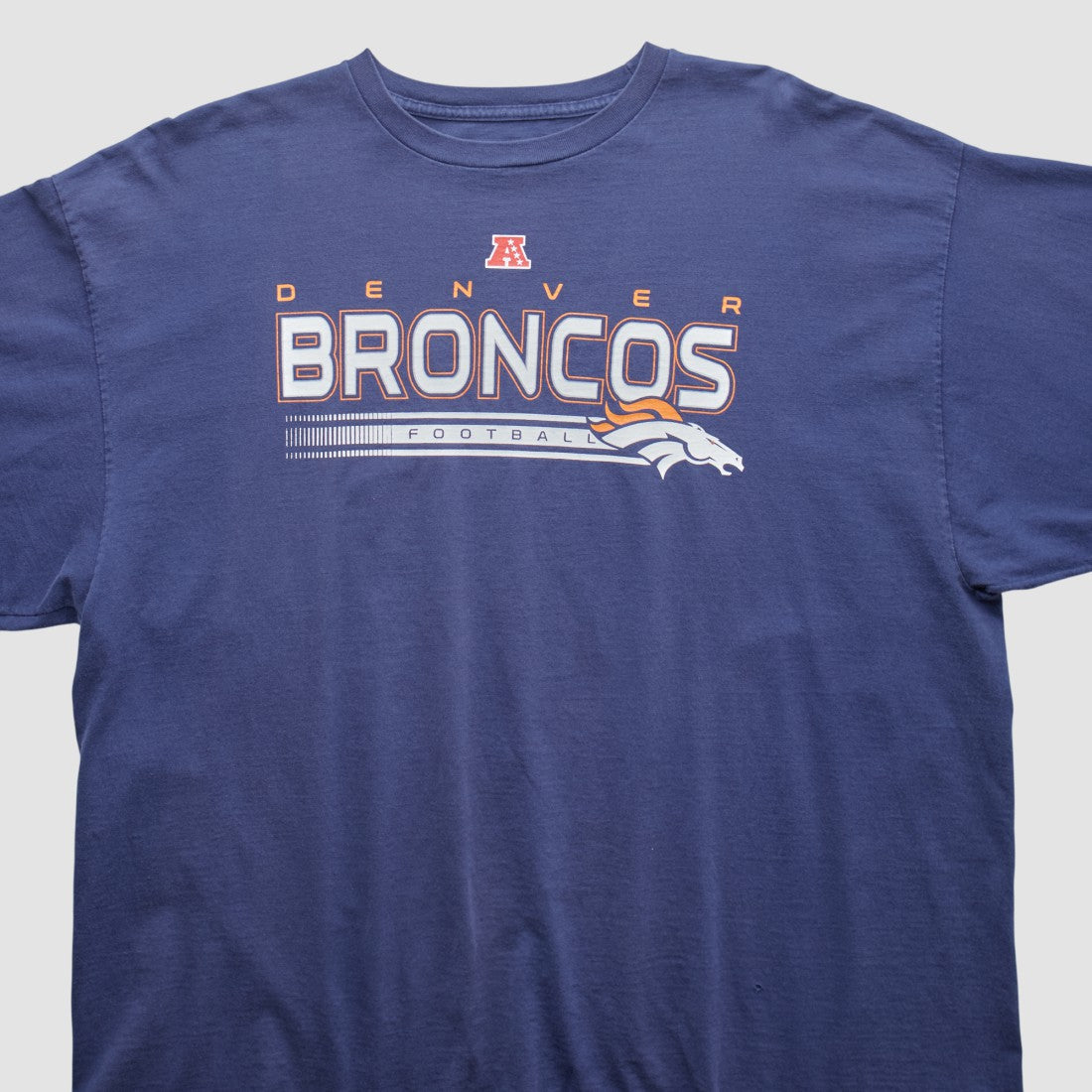 Denver Broncos NFL 2000s Long Sleeve T-shirt - Navy T-shirts