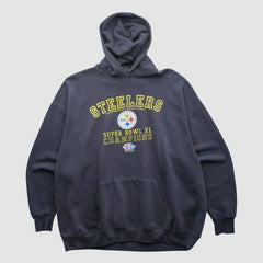 Pittsburgh Steelers 2006 Hooded Pullover Sweatshirt - Black Pullover