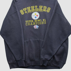 Pittsburgh Steelers 2006 Hooded Pullover Sweatshirt - Black Pullover