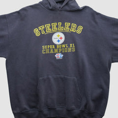 Pittsburgh Steelers 2006 Hooded Pullover Sweatshirt - Black Pullover
