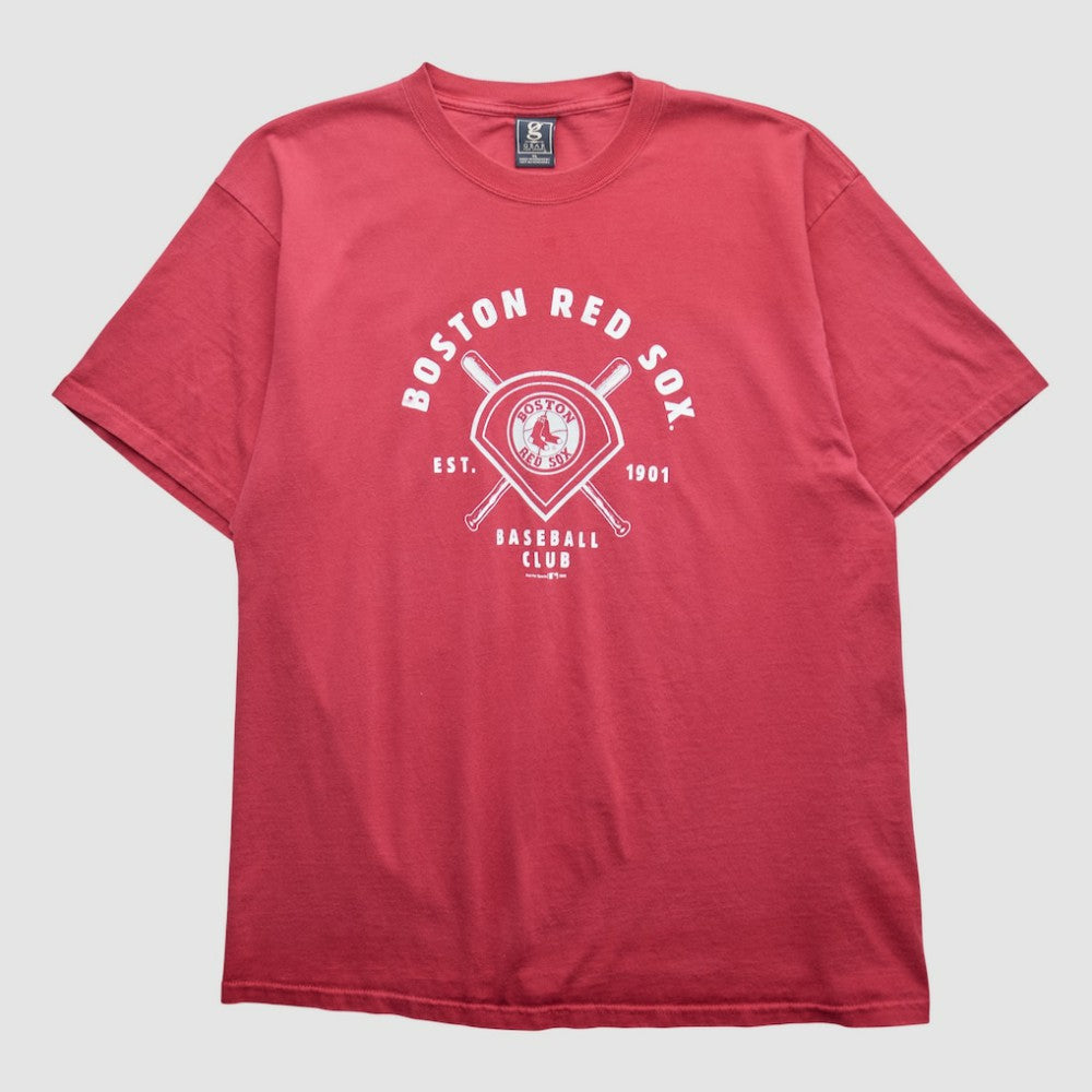 Boston Red Sox Gear For Sports 2000s T-shirt - Red - Vintage T-shirts