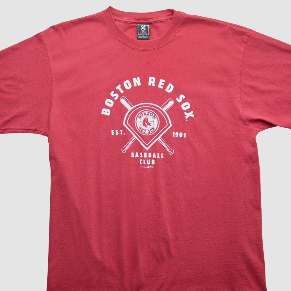 Boston Red Sox Gear For Sports 2000s T-shirt - Red - Vintage T-shirts