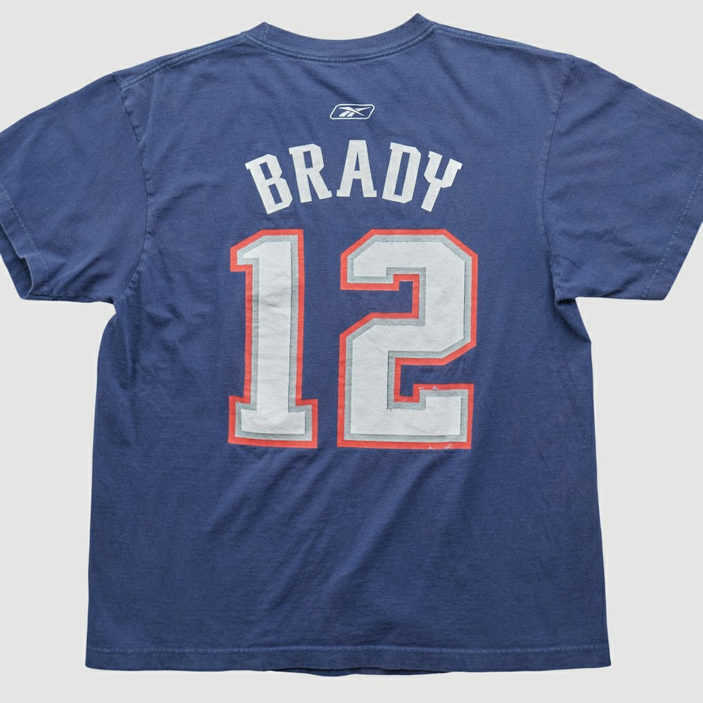 New England Patriots Reebok 2000s T-shirt - Blue T-shirts