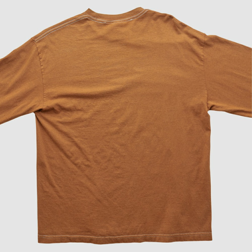 World Series Majestic 2007 Long Sleeve T-shirt - Clay - Vintage T-shirts