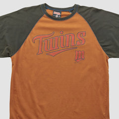 Minnesota Twins Stitches 2010s T-shirt - Clay - Vintage T-shirts