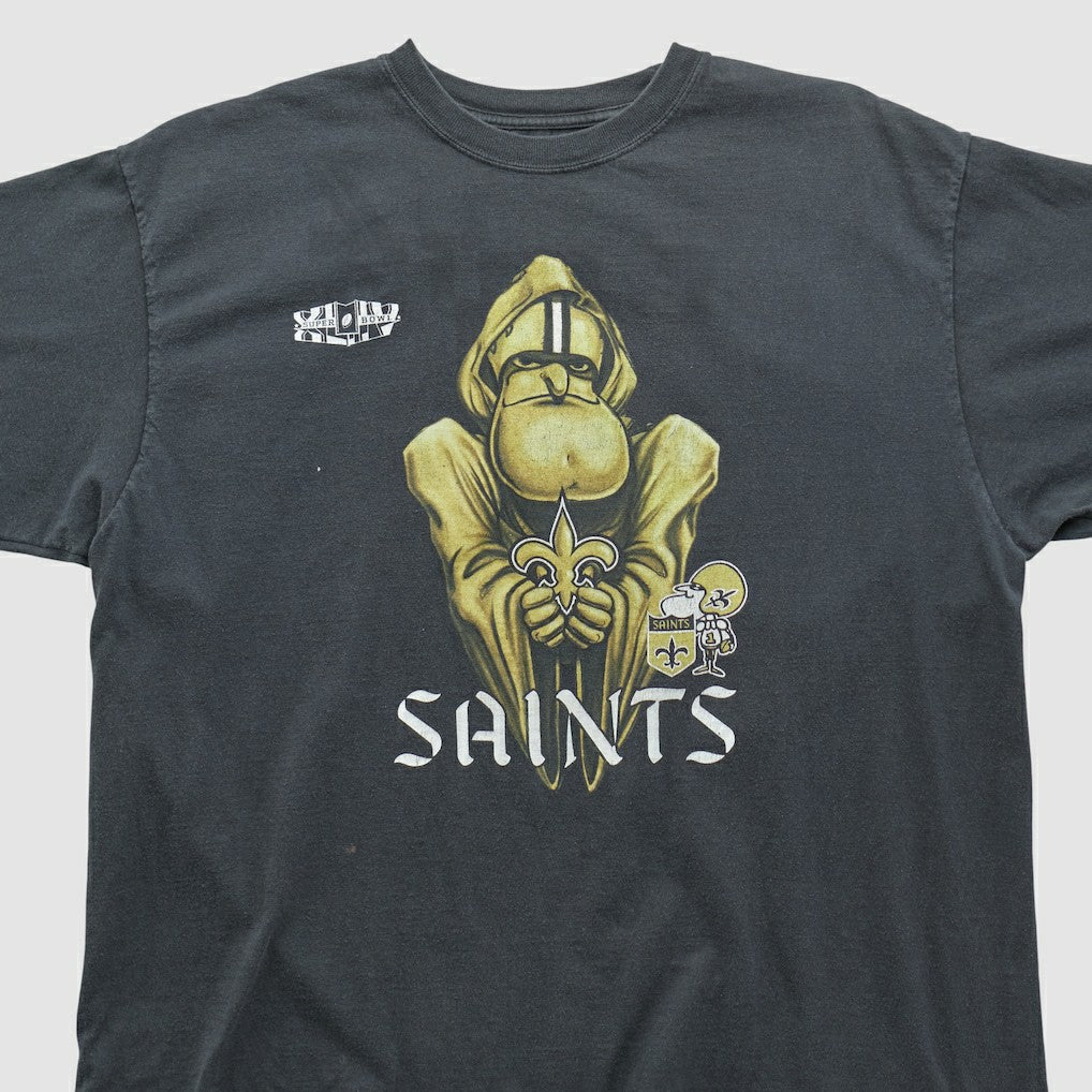 New Orleans Saints Reebok 2010 T-shirt - Black T-shirts