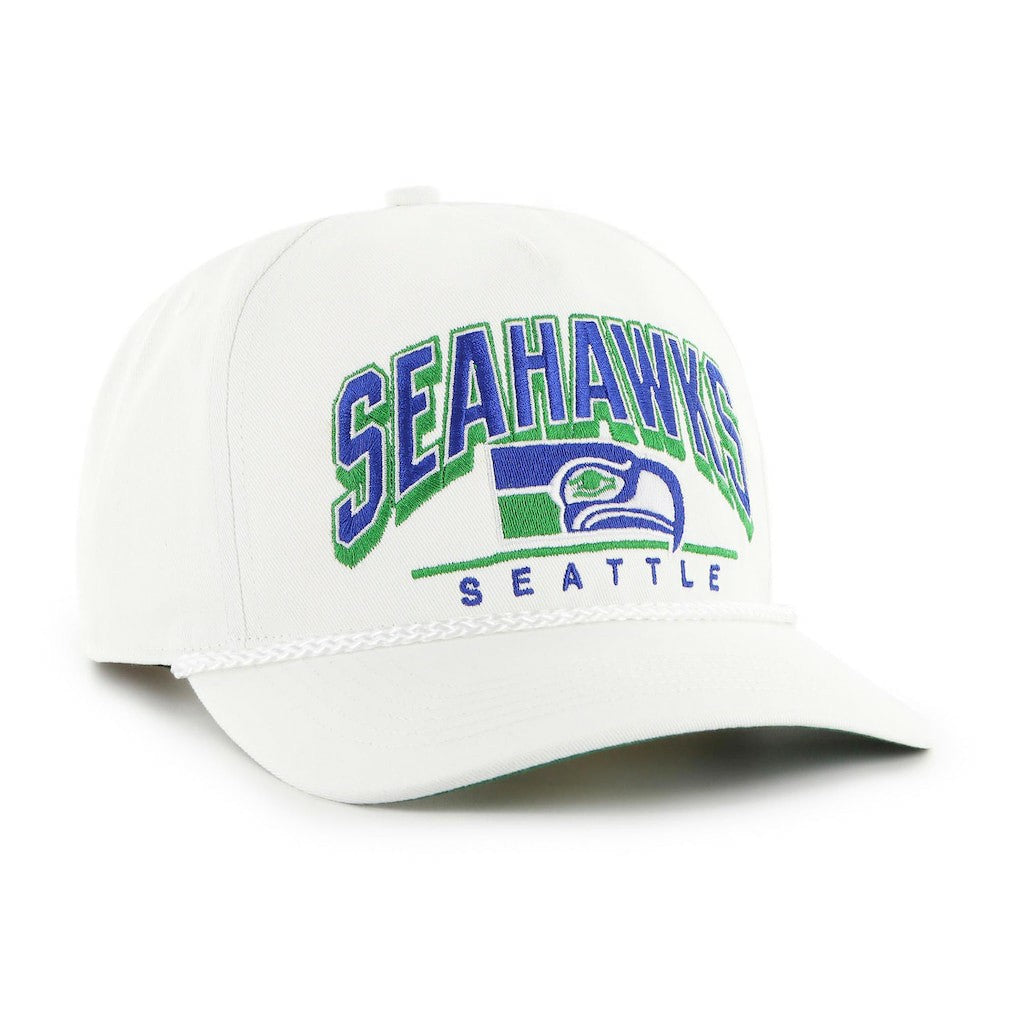 Seattle Seahawks '47 Coltrane Throwback Rope Hitch Adjustable Hat - White Hats