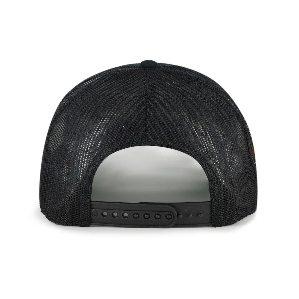 Utah Mammoth '47 Frame Out Mesh Rope Hitch Adjustable Hat - Black | US 203892435
