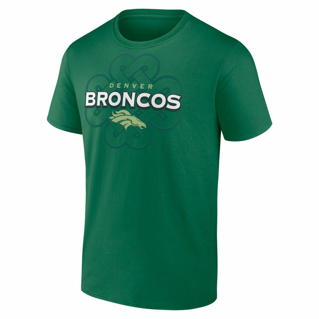 Denver Broncos Celtic Luck T-Shirt - Green T-shirts