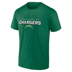 Los Angeles Chargers Celtic Luck T-Shirt - Green T-shirts