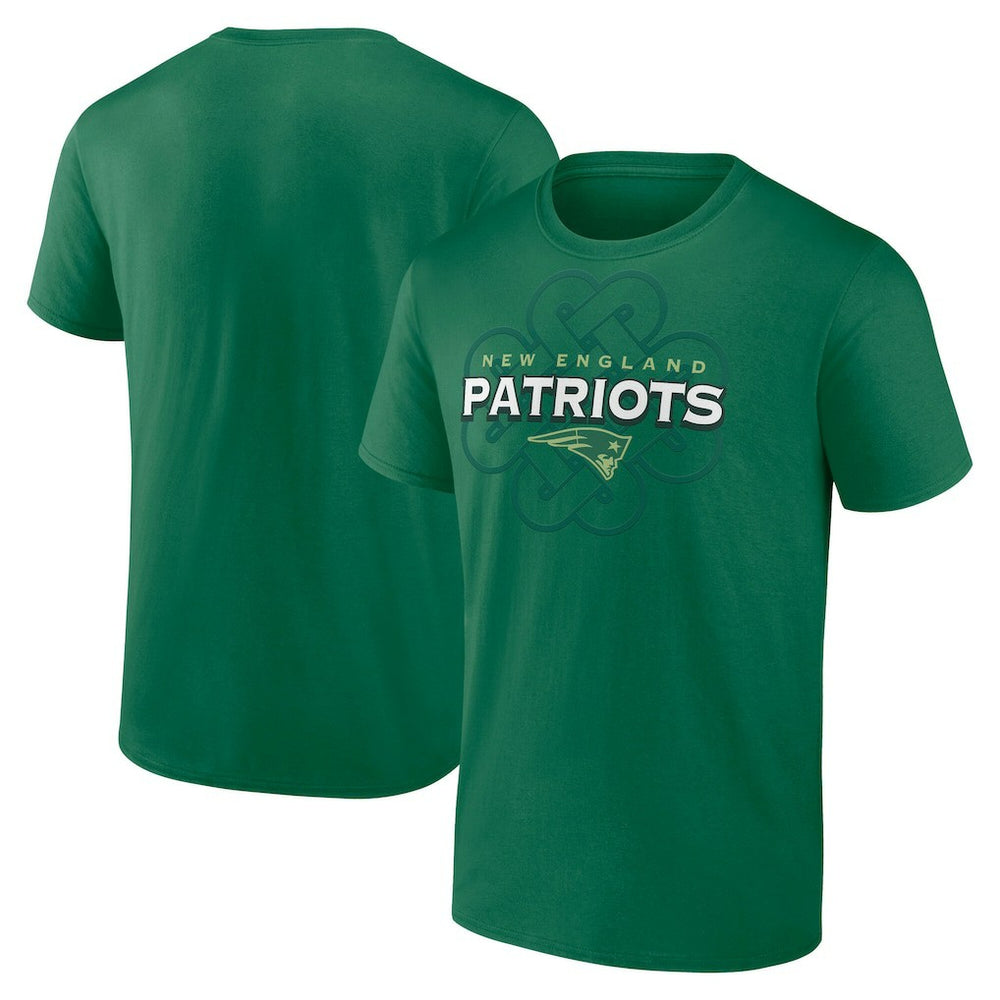 New England Patriots Celtic Luck T-Shirt - Green T-shirts