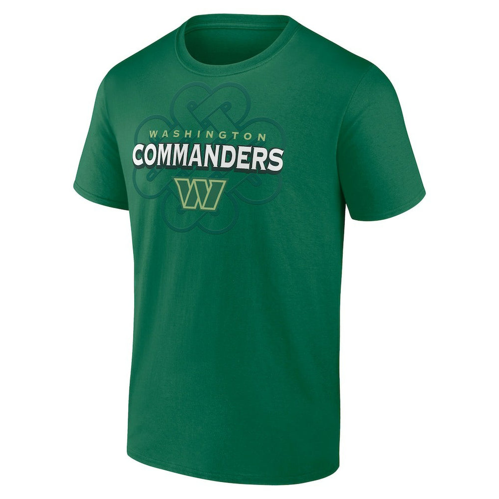 Washington Commanders Celtic Luck T-Shirt - Green T-shirts