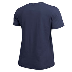 Nashville Predators Champion Women's Wordmark Lockup T-Shirt - Navy | US 203898235
