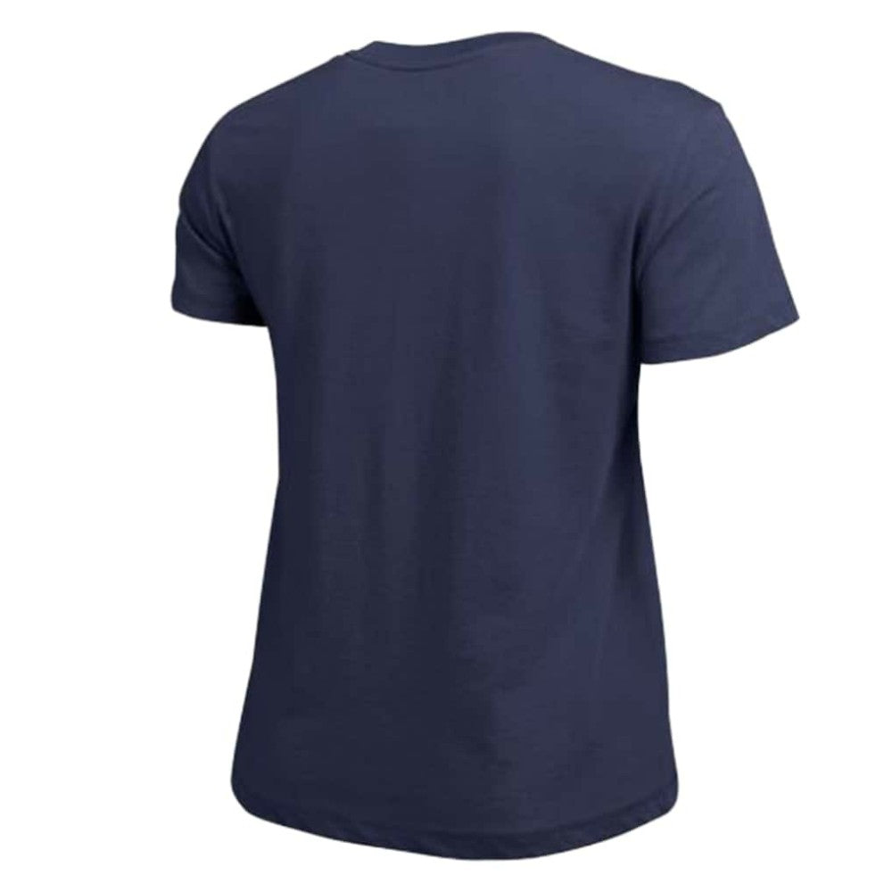 Seattle Kraken Champion Women's Arch Mascot Logo T-Shirt - Navy | US 203898286