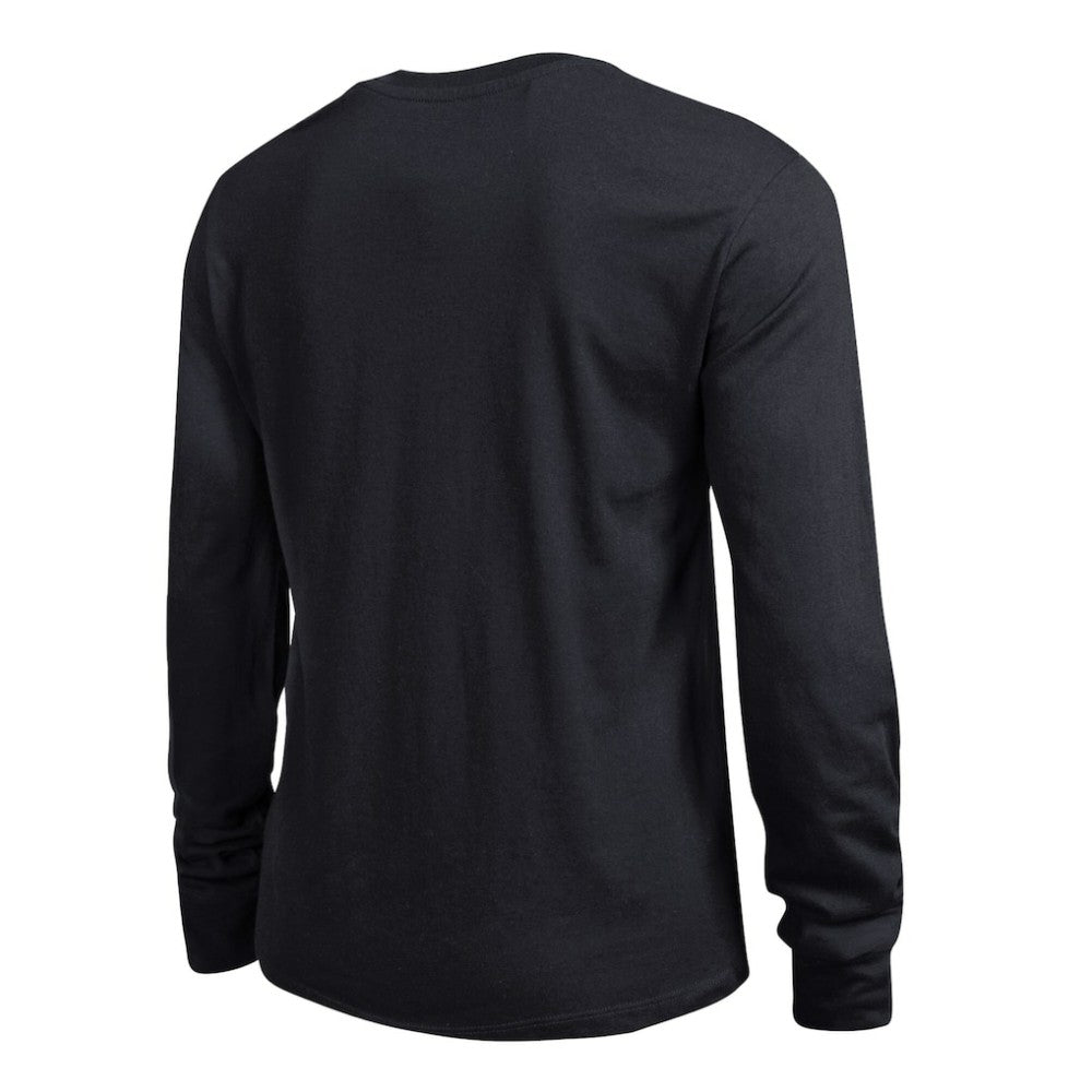San Jose Sharks Champion Women's Wordmark Lockup Long Sleeve T-Shirt - Black | US 203898302