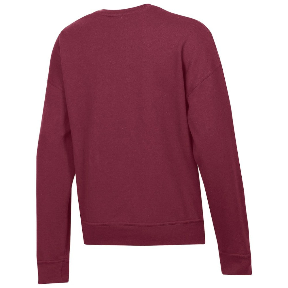Colorado Avalanche Champion Women's Wordmark Lockup Powerblend Sweatshirt - Burgundy | US 203898353