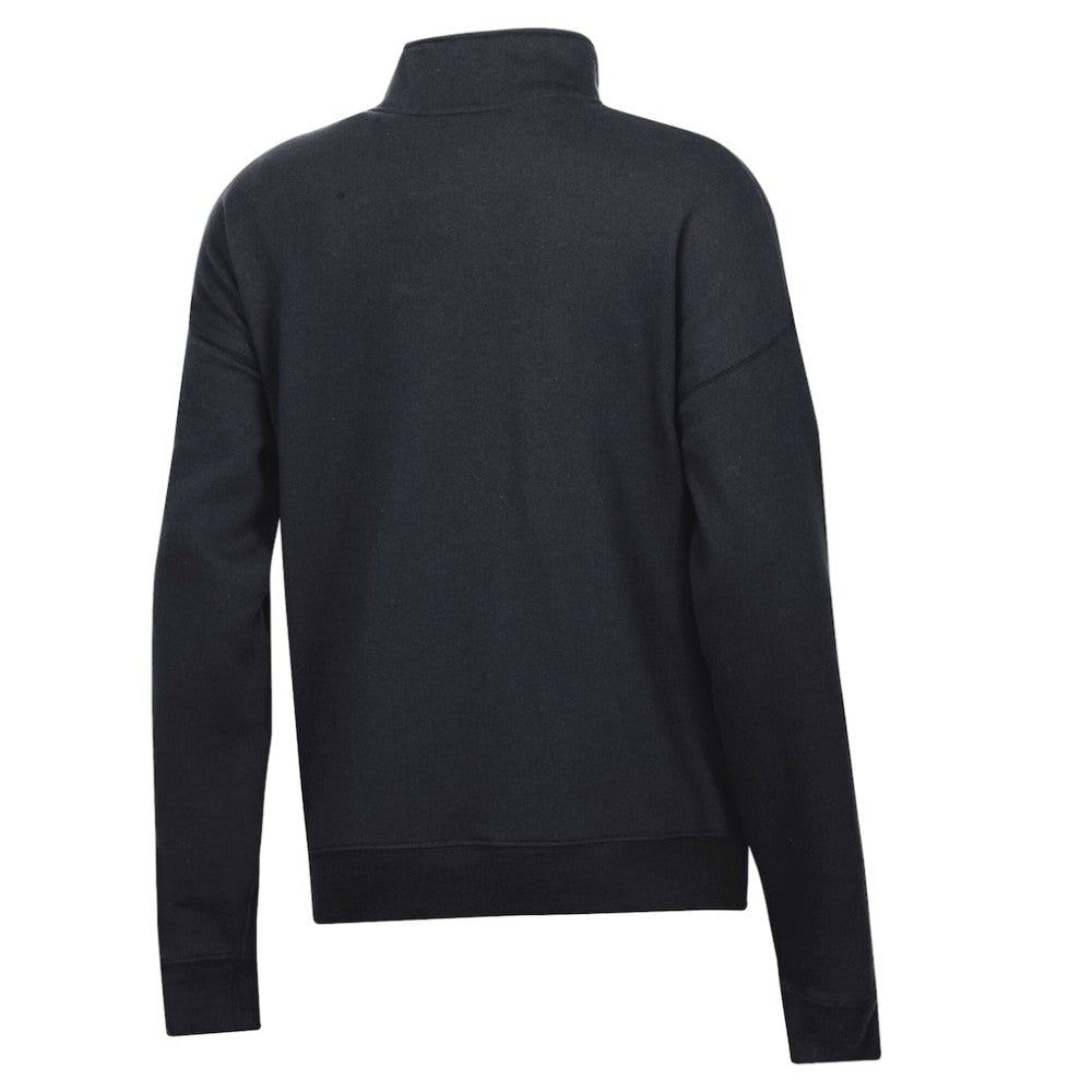 Vegas Golden Knights Champion Women's Powerblend Quarter-Zip Sweatshirt - Black | US 203898379