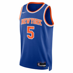 José Alvarado New York Knicks Unisex Swingman Jersey Icon Edition Blue - Nike