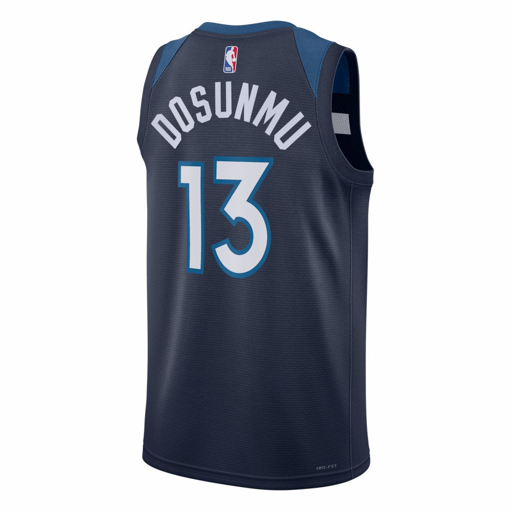 Ayo Dosunmu Minnesota Timberwolves Unisex Swingman Jersey Icon Edition Navy - Nike