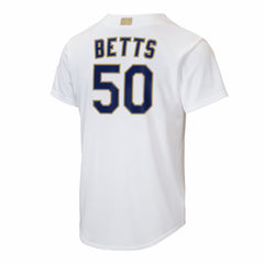 Mookie Betts Los Angeles Dodgers Nike Youth 2026 Gold Collection Home Replica Jersey - White Jerseys