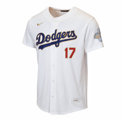 Shohei Ohtani Los Angeles Dodgers Nike Youth 2026 Gold Collection Home Replica Jersey - White Jerseys
