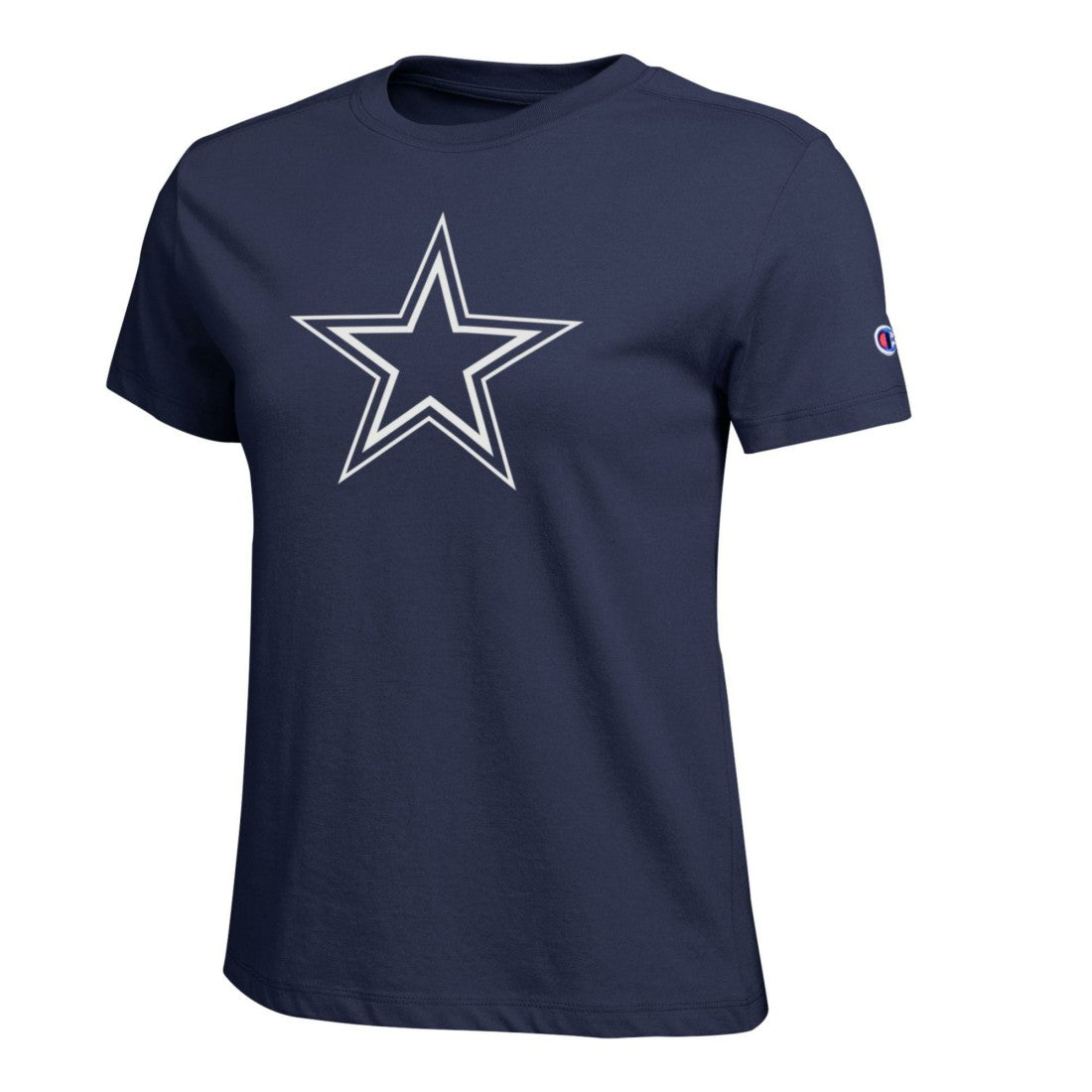 Dallas Cowboys Champion Women's Logo T-Shirt - Navy T-shirts