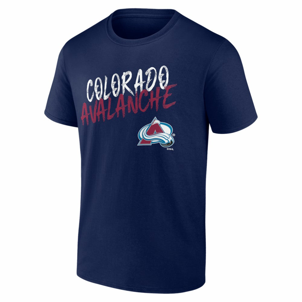 Colorado Avalanche Big & Tall Hustle Personalized Name & Number T-Shirt - Navy | US 203921008