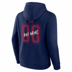 Colorado Avalanche Hustle Personalized Name & Number Hoodie - Navy | US 203921010