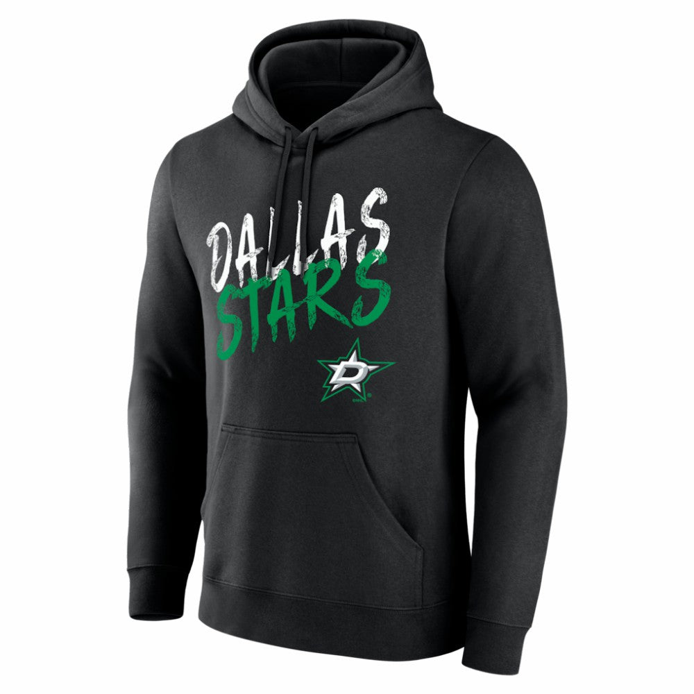 Dallas Stars Big & Tall Hustle Personalized Name & Number Hoodie - Black | US 203921019