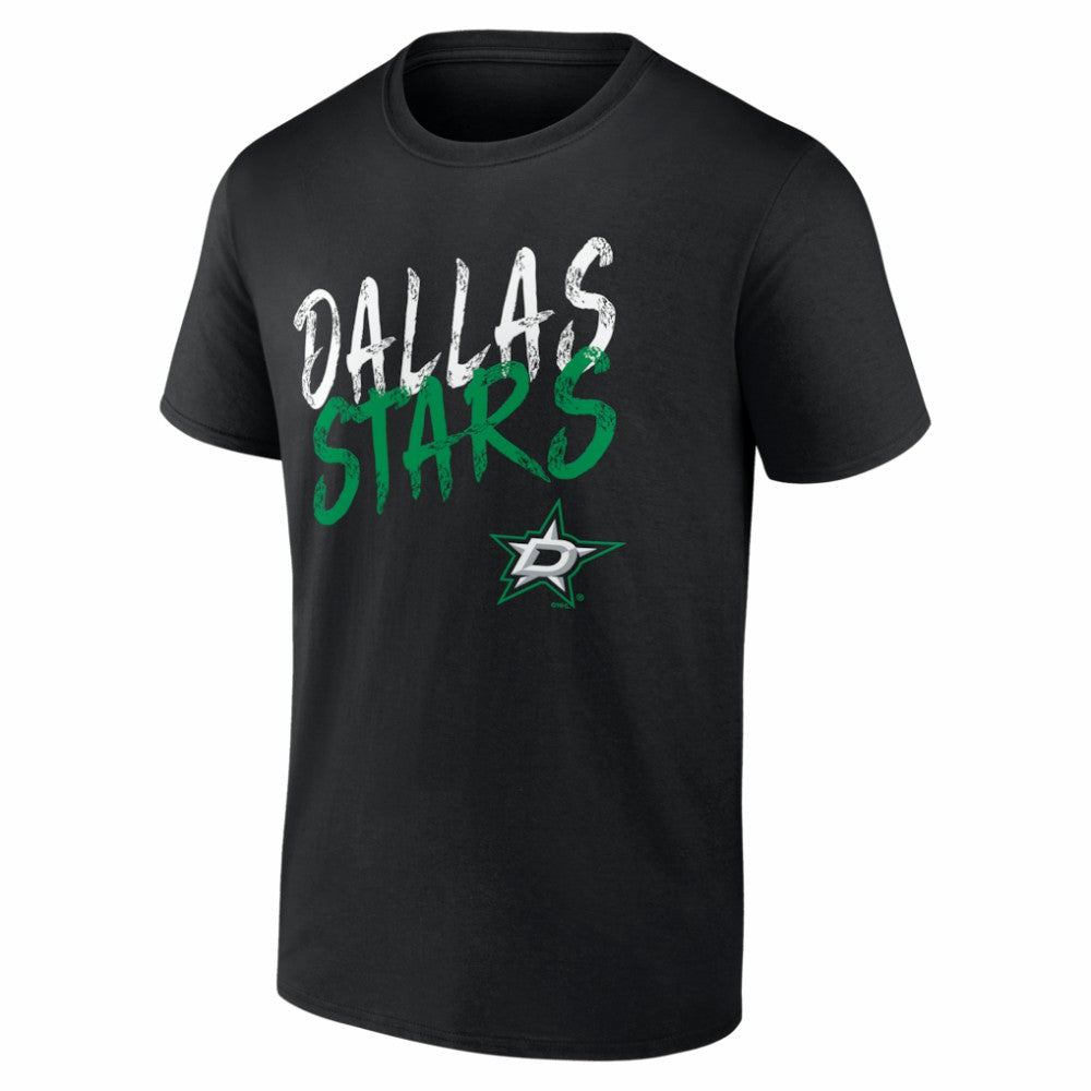 Dallas Stars Big & Tall Hustle Personalized Name & Number T-Shirt - Black | US 203921020
