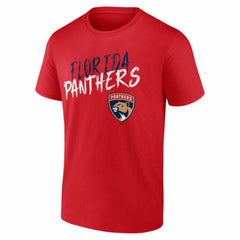 Florida Panthers Big & Tall Hustle Personalized Name & Number T-Shirt - Red | US 203921036