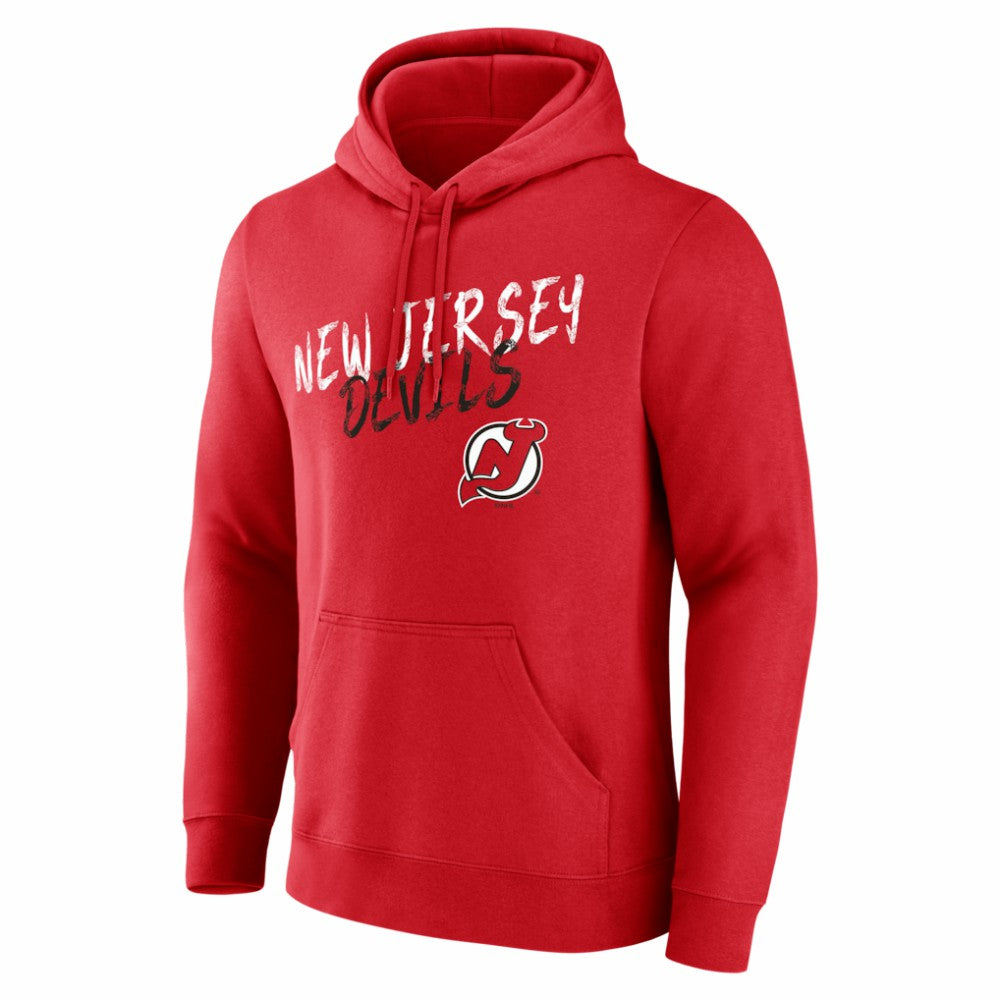 New Jersey Devils Hustle Personalized Name & Number Hoodie - Red | US 203921068