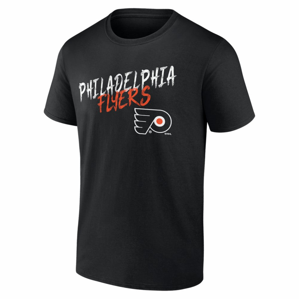 Philadelphia Flyers Big & Tall Hustle Personalized Name & Number T-Shirt - Black | US 203921087