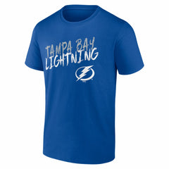Tampa Bay Lightning Big & Tall Hustle Personalized Name & Number T-Shirt - Blue | US 203921115