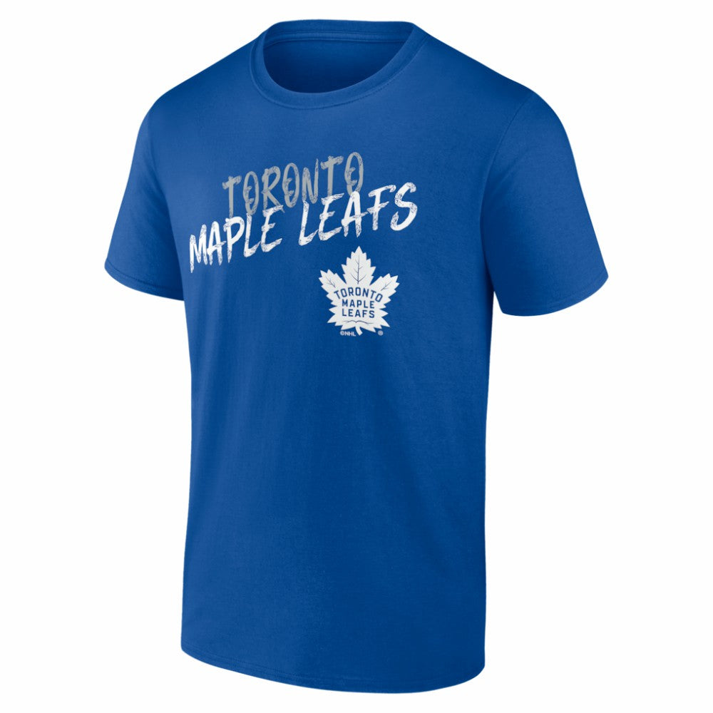 Toronto Maple Leafs Big & Tall Hustle Personalized Name & Number T-Shirt - Blue | US 203921119