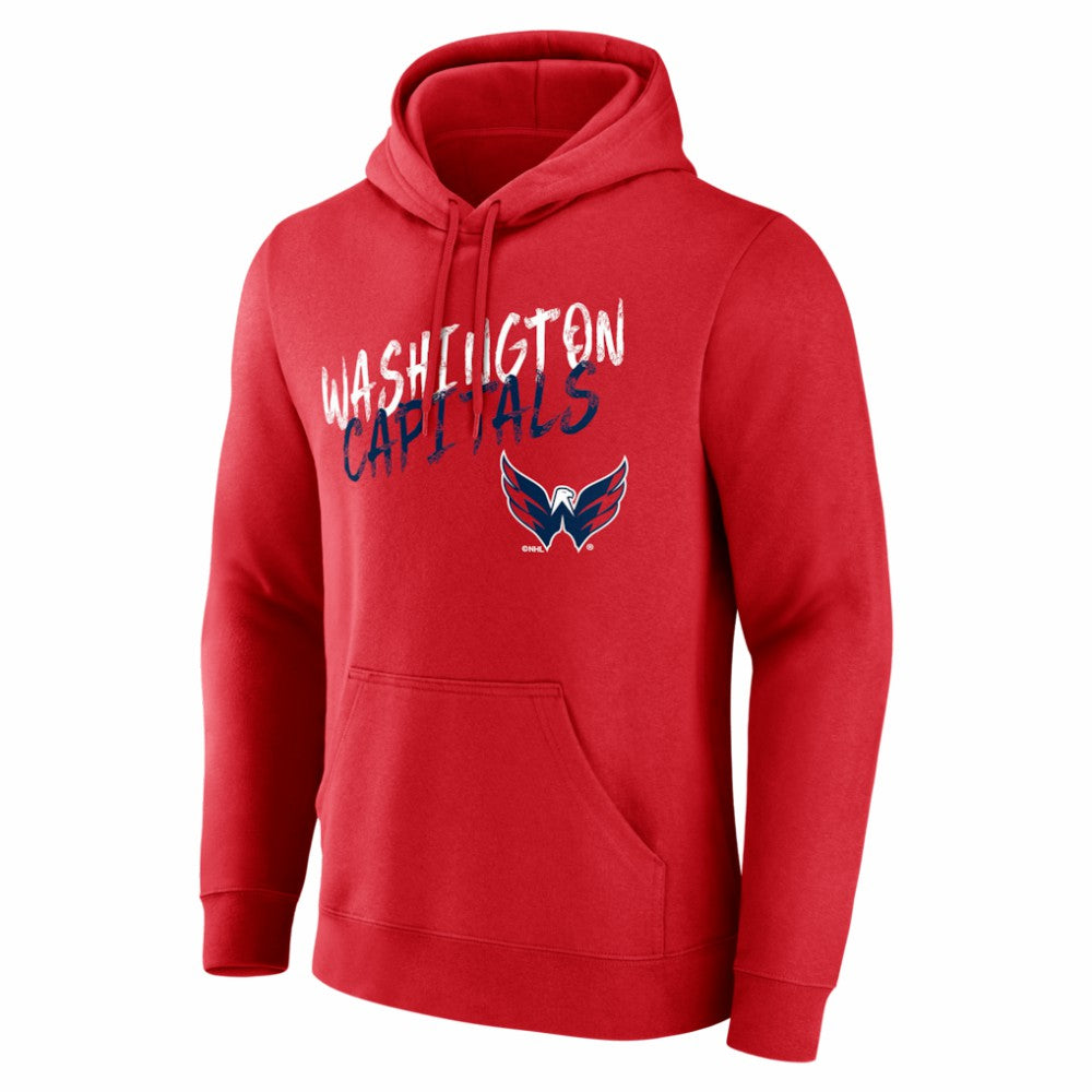 Washington Capitals Hustle Personalized Name & Number Hoodie - Red | US 203921138