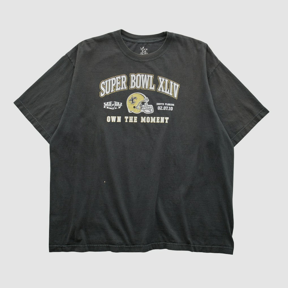 New Orleans Saints 2010 T-shirt - Black T-shirts