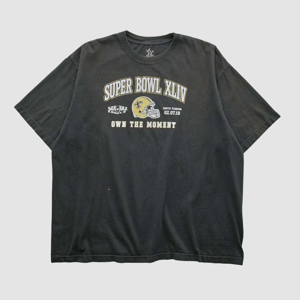 New Orleans Saints 2010 T-shirt - Black T-shirts