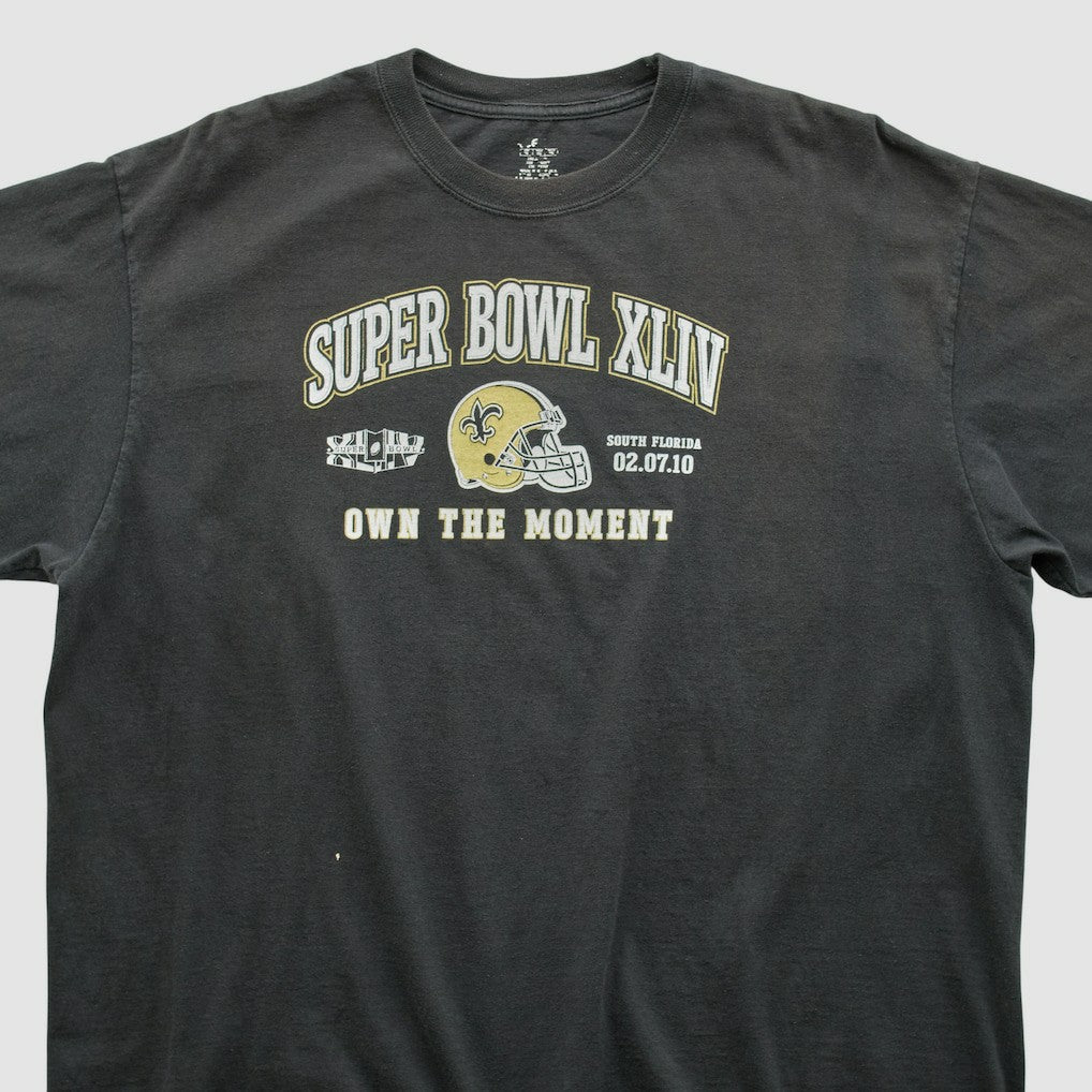 New Orleans Saints 2010 T-shirt - Black T-shirts